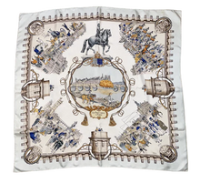 Load image into Gallery viewer, Hermes Silk Scarf «Le Pont Neuf à Paris» by Philippe Ledoux
