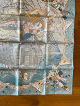 Load image into Gallery viewer, Hermes Silk Twill Scarf “Hermès Flagship” by Dimitri Rybaltchenko.