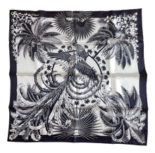 Load image into Gallery viewer, Hermes Vintage Silk Jacquard Scarf “MYTHIQUES PHOENIX” by Laurence Bourthoumieux.