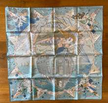Load image into Gallery viewer, Hermes Silk Twill Scarf “Hermès Flagship” by Dimitri Rybaltchenko.