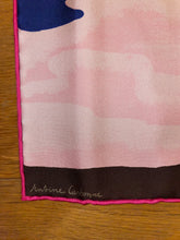Load image into Gallery viewer, Limited Edition Hermes Silk Twill Scarf “Au Bout Du Monde” by Antoine Carbonne in support of Action of Addiction.