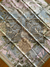 Load image into Gallery viewer, Limited Edition Hermes Silk Twill Scarf “Central Park Conservancy” by Laurence Bourthoumieux (Toutsy).