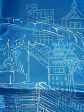 Load image into Gallery viewer, Hermes Silk Scarf “DE PASSAGE A TOKYO..." by Nathalie VIALARS