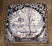 Load image into Gallery viewer, Hermes Silk Scarf “Jardins de la Nouvelle Angleterre” by Laurence Bourthoumieux (Toutsy)