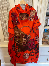 Load image into Gallery viewer, Hermes Cashmere and Silk GM Shawl “Kelly en Caleche” by CYRILLE DIATKINE 140