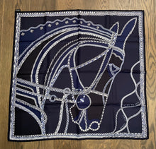 Load image into Gallery viewer, Hermes Silk Twill Scarf “Robe du Soir” by Florence Manlik.