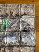 Load image into Gallery viewer, Hermes Silk Twill Scarf “La Vallee de Cristal” by Ugo Bienvenu.