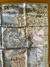 Load image into Gallery viewer, Limited Edition Hermes Silk Twill Scarf “Central Park Conservancy” by Laurence Bourthoumieux (Toutsy).
