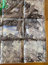 Load image into Gallery viewer, Hermes Silk Twill Scarf “La Vallee de Cristal” by Ugo Bienvenu.
