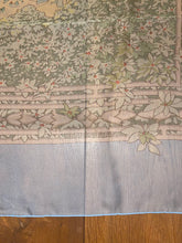 Load image into Gallery viewer, Hermes Silk Mousseline GM Shawl “Le Fleuve Sacre” by Catherine Baschet 140.