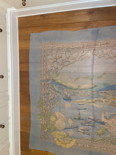 Load image into Gallery viewer, Hermes Silk Mousseline GM Shawl “Le Fleuve Sacre” by Catherine Baschet 140.
