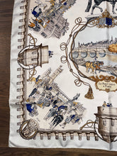 Load image into Gallery viewer, Hermes Silk Scarf «Le Pont Neuf à Paris» by Philippe Ledoux