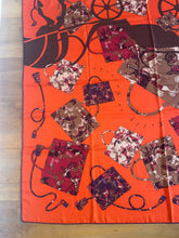 Load image into Gallery viewer, Hermes Cashmere and Silk GM Shawl “Kelly en Caleche” by CYRILLE DIATKINE 140