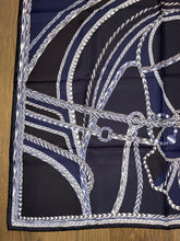 Load image into Gallery viewer, Hermes Silk Twill Scarf “Robe du Soir” by Florence Manlik.