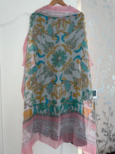 Load image into Gallery viewer, Hermes Silk Mousseline GM Shawl “Early America” by Françoise de la Perriere 140.