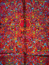 Load image into Gallery viewer, Limited Edition HERMES 100% SILK TWILL Scarf “Les Jardins D'Armenie” by Karen Petrossian for L’association Solidarite Protestante France-Armenia