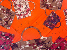 Load image into Gallery viewer, Hermes Cashmere and Silk GM Shawl “Kelly en Caleche” by CYRILLE DIATKINE 140