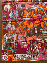 Load image into Gallery viewer, Hermes Silk Twill Scarf “Zabavushka" by Eugenia Miroshnichenko.