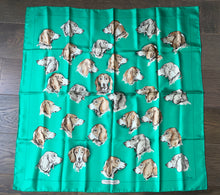Load image into Gallery viewer, Hermes Silk Twill Scarf « Monarch » by Xavier de Poret.