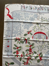 Load image into Gallery viewer, Limited Edition Hermes Silk Scarf “Neige d’Antan” Megeve by Cathy Latham.