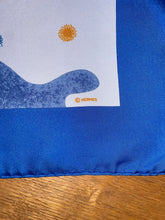 Load image into Gallery viewer, Hermes Silk Scarf “La Voie Lactee” (Milky Way) by Wladimir Kaminsky.