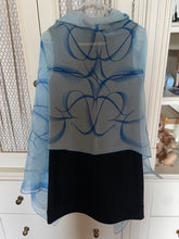 Load image into Gallery viewer, HERMES SILK Mousseline Stole “24 Faubourg” by Benoît-Pierre Emery.
