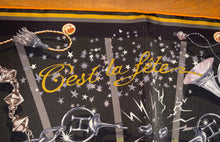 Load image into Gallery viewer, Hermes Double-faced silk scarf “C’est la Fête” by Daiske Nomura