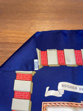 Load image into Gallery viewer, Hermes silk scarf "Rocher de la Vierge, Le Port, Vieux Villa Eugenia A Biarritz” by Hugo Grygkar.