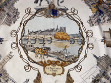 Load image into Gallery viewer, Hermes Silk Scarf «Le Pont Neuf à Paris» by Philippe Ledoux