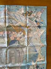 Load image into Gallery viewer, Hermes Silk Twill Scarf “Hermès Flagship” by Dimitri Rybaltchenko.