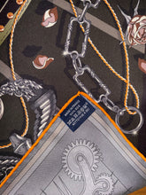 Load image into Gallery viewer, Hermes Double-faced silk scarf “C’est la Fête” by Daiske Nomura