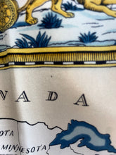 Load image into Gallery viewer, Hermes Silk Scarf «Arms of United States» by Hugo Grygkar.