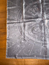 Load image into Gallery viewer, Hermes Double-faced silk scarf “C’est la Fête” by Daiske Nomura