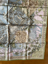 Load image into Gallery viewer, Limited Edition Hermes Silk Twill Scarf “Central Park Conservancy” by Laurence Bourthoumieux (Toutsy).