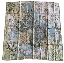 Load image into Gallery viewer, Limited Edition Hermes Silk Twill Scarf “Central Park Conservancy” by Laurence Bourthoumieux (Toutsy).
