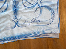 Load image into Gallery viewer, HERMES SILK Mousseline Stole “24 Faubourg” by Benoît-Pierre Emery.