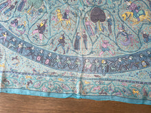 Load image into Gallery viewer, Hermes Silk Mousseline Shawl “Lalbhai” by Michel Duchene 140