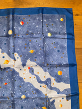 Load image into Gallery viewer, Hermes Silk Scarf “La Voie Lactee” (Milky Way) by Wladimir Kaminsky.