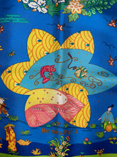 Load image into Gallery viewer, HERMES 100% SILK TWILL Scarf « Ballade de Heian » by Natsuno Hidaka.