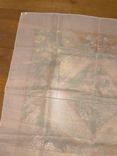 Load image into Gallery viewer, Hermes Silk Mousseline Scarf “Giverny” by Laurence Bourthoumieux.