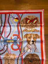Load image into Gallery viewer, Hermes Vintage Silk Scarf “Jour de Casting” by Liz Stirling.