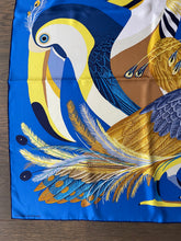 Load image into Gallery viewer, Hermes 100% Silk Scarf «Toucans de Paradis » by Katie Scott.