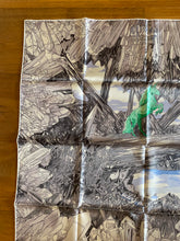 Load image into Gallery viewer, Hermes Silk Twill Scarf “La Vallee de Cristal” by Ugo Bienvenu.