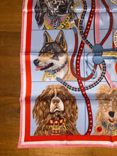 Load image into Gallery viewer, Hermes Vintage Silk Scarf “Jour de Casting” by Liz Stirling.