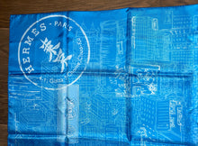 Load image into Gallery viewer, Hermes Silk Scarf “DE PASSAGE A TOKYO..." by Nathalie VIALARS