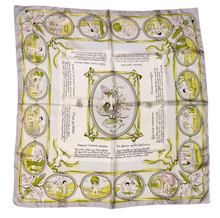 Load image into Gallery viewer, Hermes Silk Scarf «Par Tout Amour» by Hugo Grygkar.