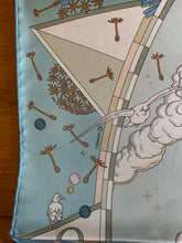 Load image into Gallery viewer, Hermes Silk Twill Scarf “Hermès Flagship” by Dimitri Rybaltchenko.