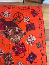 Load image into Gallery viewer, Hermes Cashmere and Silk GM Shawl “Kelly en Caleche” by CYRILLE DIATKINE 140