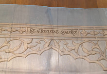Load image into Gallery viewer, Hermes Silk Mousseline GM Shawl “Le Fleuve Sacre” by Catherine Baschet 140.
