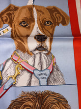 Load image into Gallery viewer, Hermes Vintage Silk Scarf “Jour de Casting” by Liz Stirling.